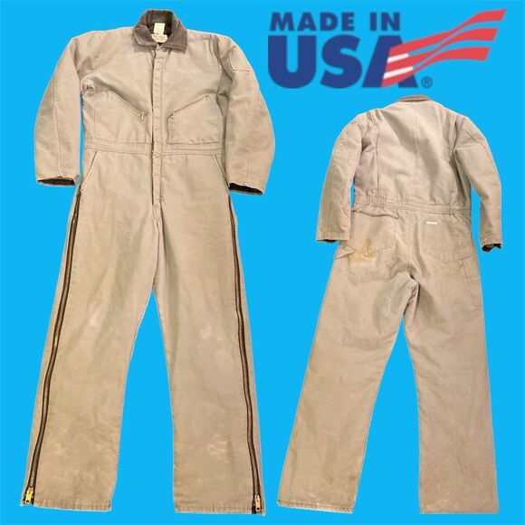 Walls Tan Coverall - Picture 2 of 16